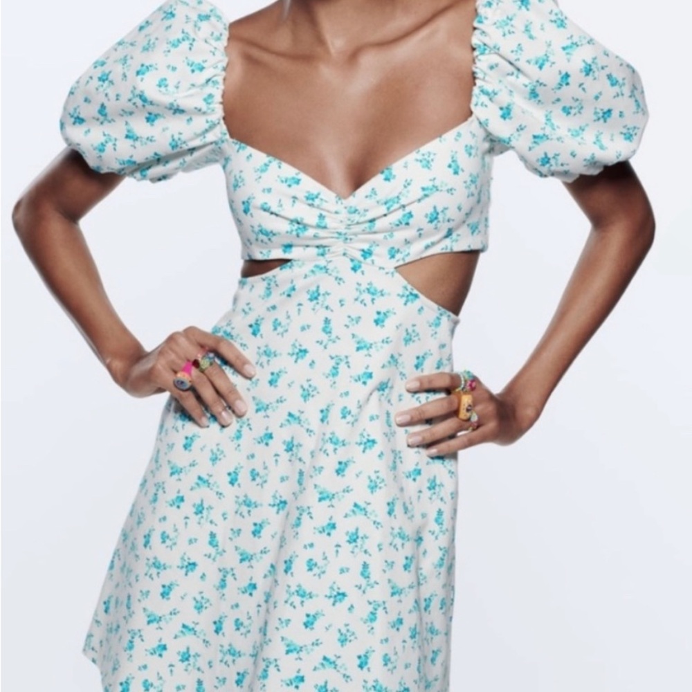 Floral Zara dress size M